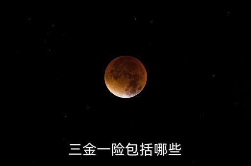 三金一險是什么，三險一金是什么