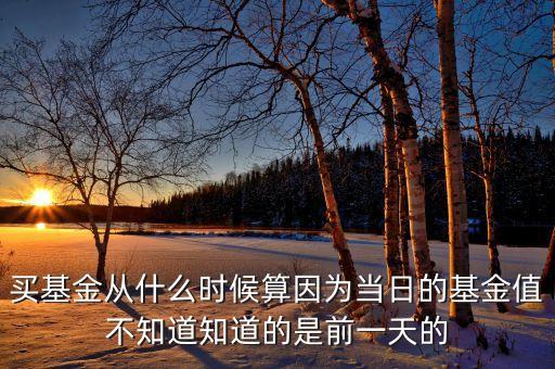 買基金后什么時候受益當(dāng)天算不算，貨幣基金收益是當(dāng)天結(jié)算的嗎