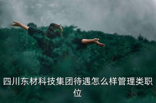 東材科技什么題材，四川東材科技集團(tuán)待遇怎么樣管理類職位