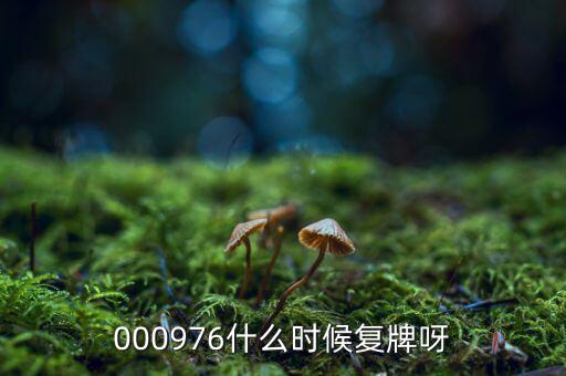 中房股份什么時(shí)候復(fù)牌，000976什么時(shí)候復(fù)牌呀