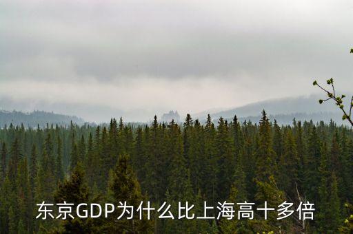 東京gdp為什么那么高，東京紐約洛杉磯的GDP為什么如此的高