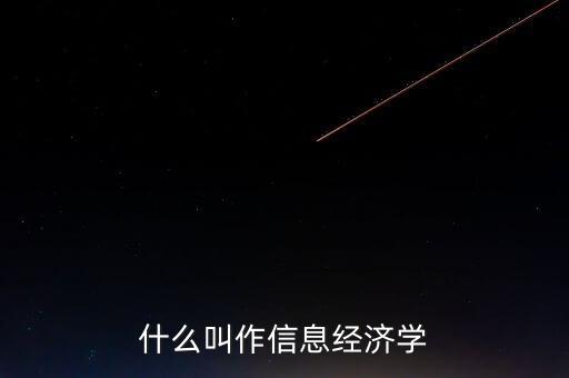 什么叫信息經(jīng)濟(jì)學(xué)，信息經(jīng)濟(jì)學(xué)的基礎(chǔ)及主要研究內(nèi)容是什么