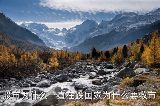 國(guó)家為什么要救市，地方政府急于救市為哪般
