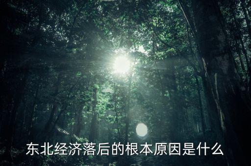 東北經(jīng)濟(jì)落后的根本原因是什么