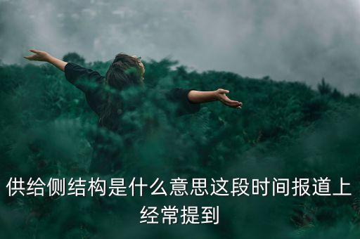 側(cè)結(jié)構(gòu)是什么意思，供給側(cè)結(jié)構(gòu)是什么意思這段時間報道上經(jīng)常提到