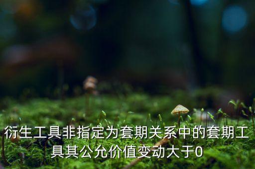 公允價值變動大于0什么意思，車險公允價值變動是什么意思