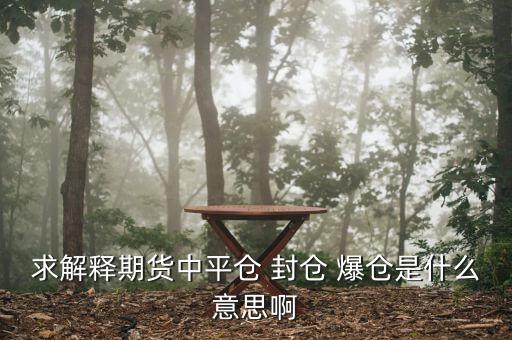平今倉什么意思，為什么有的期貨合約平今手續(xù)費這么貴怎樣平倉算平今