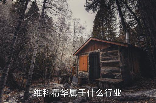 維科精華是做什么的，維科精華行業(yè)問(wèn)題