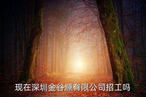 金谷源是干什么的，現(xiàn)在深圳金谷源有限公司招工嗎