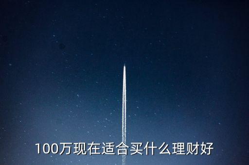 100萬現(xiàn)在適合買什么理財好