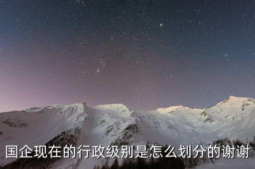 央企處級是什么級別，省級企業(yè)的處級是什么級別