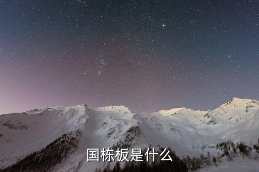 國(guó)棟板是什么，國(guó)棟建設(shè)板才質(zhì)量怎么樣