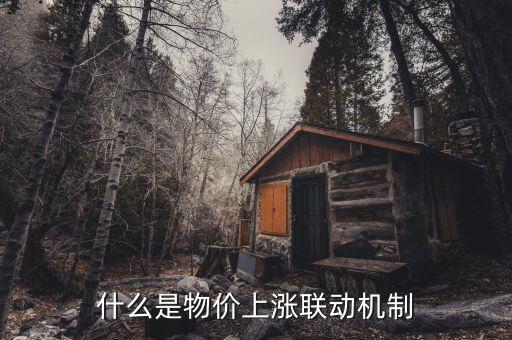 什么是物價(jià)上漲聯(lián)動(dòng)機(jī)制