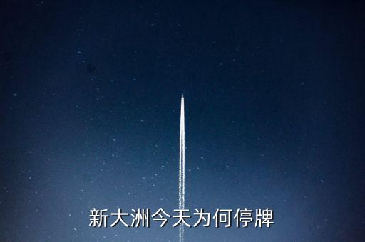 新大州a什么時(shí)候復(fù)牌，公告出來(lái)了請(qǐng)懂行的解釋一下什么時(shí)候可以復(fù)牌