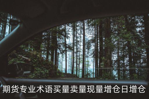 期貨日增倉是什么，期貨市場的日增是指什么