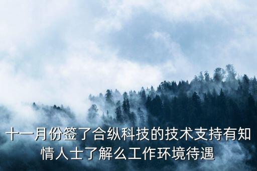 合縱科技是做什么的，合縱科技在那個(gè)開發(fā)區(qū)