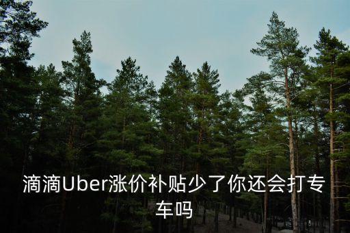 神州專(zhuān)車(chē)字體是什么，滴滴Uber漲價(jià)補(bǔ)貼少了你還會(huì)打?qū)＼?chē)嗎