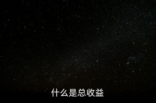 債券總收益是什么，什么是總收益