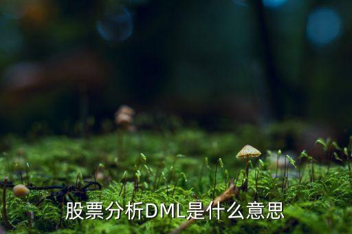 dml指標(biāo)什么意思，怎樣看懂股票dml線