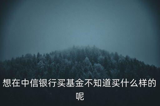 炒中信銀行基金需要什么條件，如何買(mǎi)基金需要什么條件a