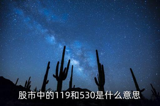 股市119是什么意思，如何看買賣盤