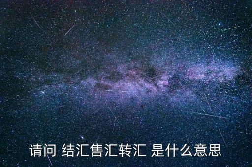 結(jié)匯和購匯是什么意思，結(jié)匯或購匯業(yè)務(wù)是指什么意思呢