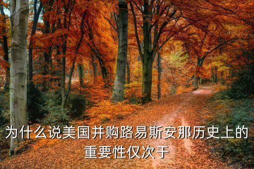 路易斯安那并購(gòu)案為什么，什么是路易斯安那并購(gòu)案
