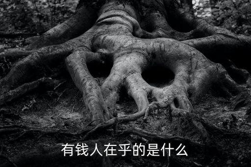 有錢人關(guān)注什么，30歲到50歲的有錢人一般關(guān)注哪類APP呀