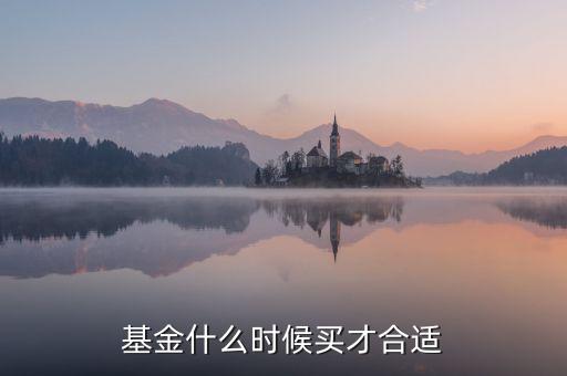 基金什么時(shí)候買(mǎi)才合適