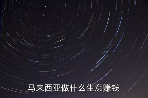 什么出口馬來西亞最好掙錢，馬來西亞做什么生意賺錢