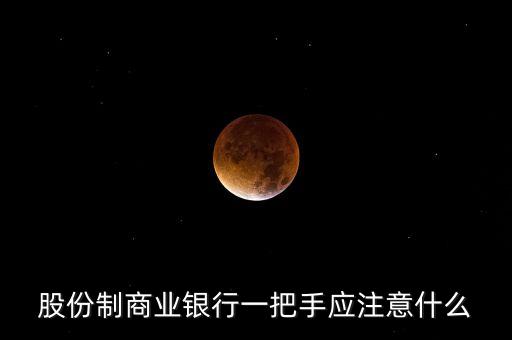 銀行一把手應(yīng)關(guān)注什么，股份制商業(yè)銀行一把手應(yīng)注意什么