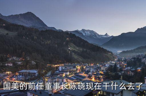 陳曉為什么離開國美，關(guān)于陳曉離開國美為什么蘇寧不將他挖去