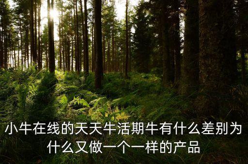 小牛為什么都投天天牛，小牛薪水很低為什么天天一擲千金