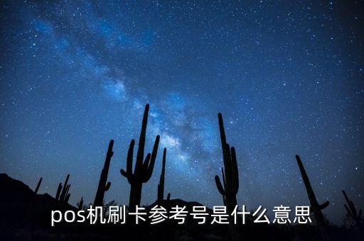 什么是交易參考號，pos機刷卡參考號是什么意思