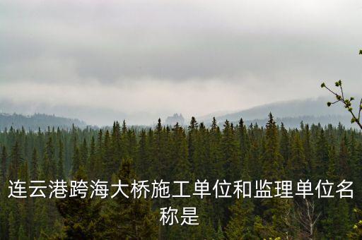 中交二航局什么平大橋，泰州長江公路大橋施工單位是