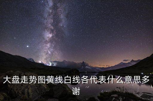 什么是大盤走勢(shì)圖，如何看股票大盤走勢(shì)圖