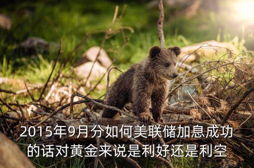 美聯(lián)儲(chǔ)為什么2015年加息，2015年11月4日美國(guó)加息主要是為了