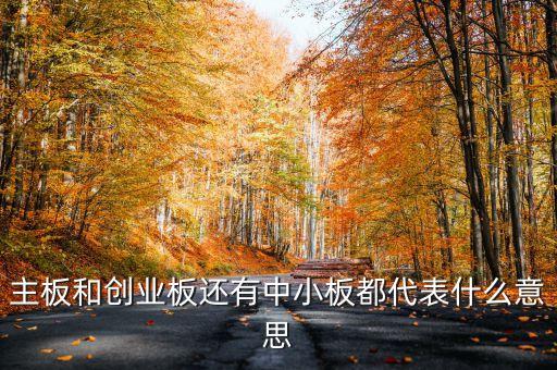 滬市主板是什么意思，什么是主板中小板和創(chuàng)業(yè)板它們都是干什么的請(qǐng)用白話簡(jiǎn)短精