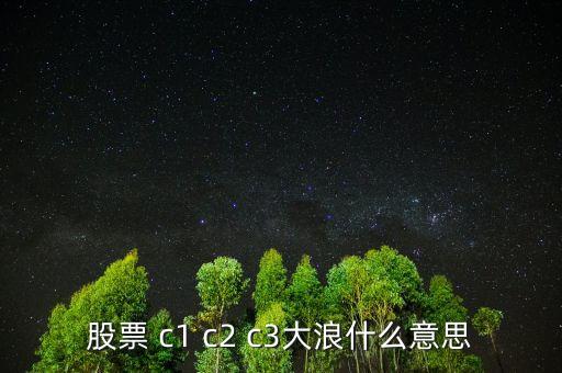 c3浪是什么意思，股票C3浪什么意思呢 還有c1c2