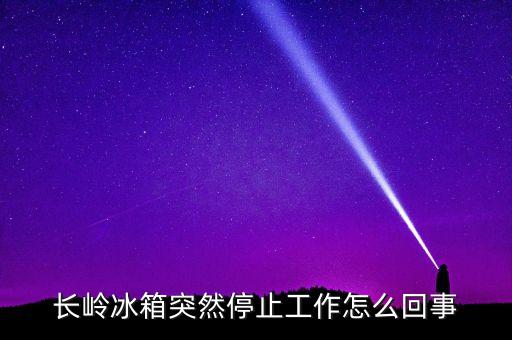 長嶺冰箱為什么倒閉，長嶺冰箱出水口怎么找不到啊