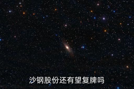 沙鋼股份為什么停牌，沙鋼股份股票何時停牌
