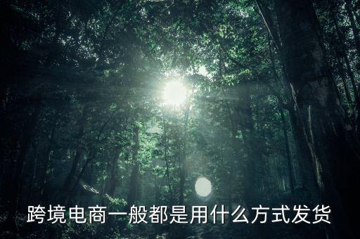 跨境淘主要是什么快遞發(fā)貨，跨境電商主要采用什么樣物流模式