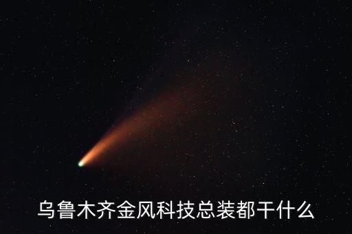 烏魯木齊金風(fēng)科技總裝都干什么