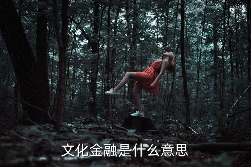 文化金融是什么意思