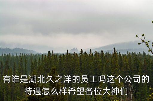 久之洋是什么概念股票，湖北久之洋紅外系統(tǒng)有限公司有誰知道的 這公司怎么樣啊請
