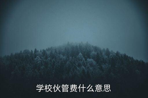 證管費(fèi)是什么意思，學(xué)?；锕苜M(fèi)什么意思
