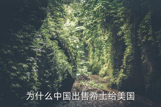 中國(guó)為什么賤賣(mài)稀土，中國(guó)賤賣(mài)稀土到底是什么原因難道真的是短視或是沒(méi)有控制能力么