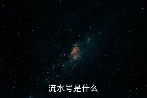 余額寶轉賬流水號是什么，支付寶里的流水號是什么意思