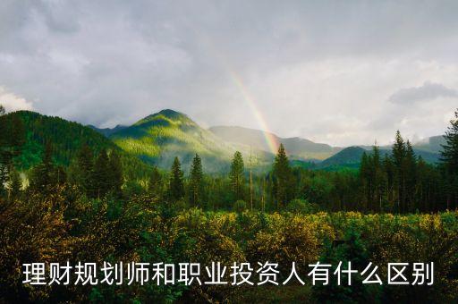 職業(yè)金融投資人是什么，職業(yè)金融投資人是什么意思干嘛的給有潛力但缺錢的公司投資嗎