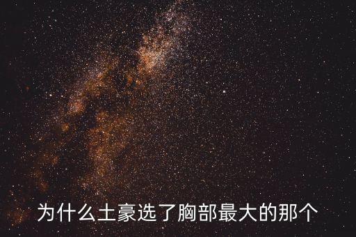 為什么王思聰就喜歡胸大的，為什么男人喜歡胸大的女人